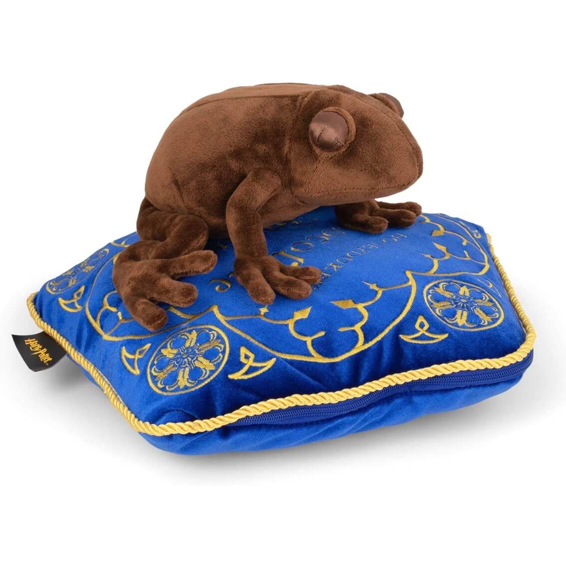 Peluche Rana de Chocolate Harry Potter + Cojín 33cm | Noble Collection