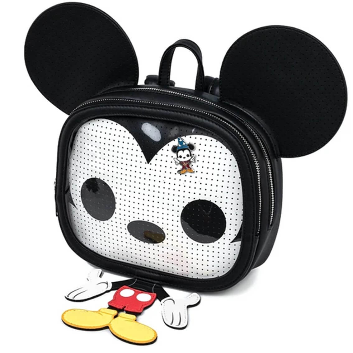 Mochila Loungefly Mickey Mouse Funko Pop Pin Trader | Disney Oficial