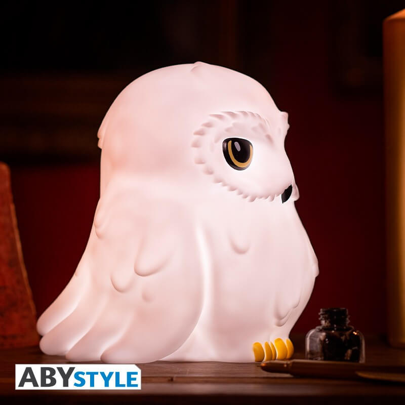 Lámpara LED Harry Potter: Hedwig | Luz de noche recargable para fans de Hogwarts
