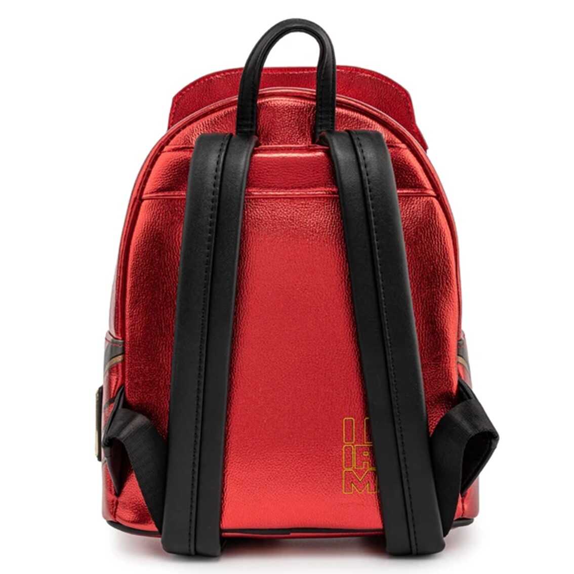 Mochila Loungefly Marvel Iron Man Metálica | Tony Stark Cosplay Bag