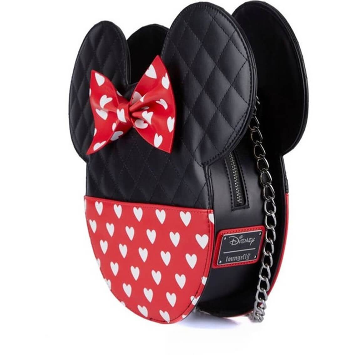 Bolso Loungefly Mickey y Minnie Reversible | Crossbody Disney Original