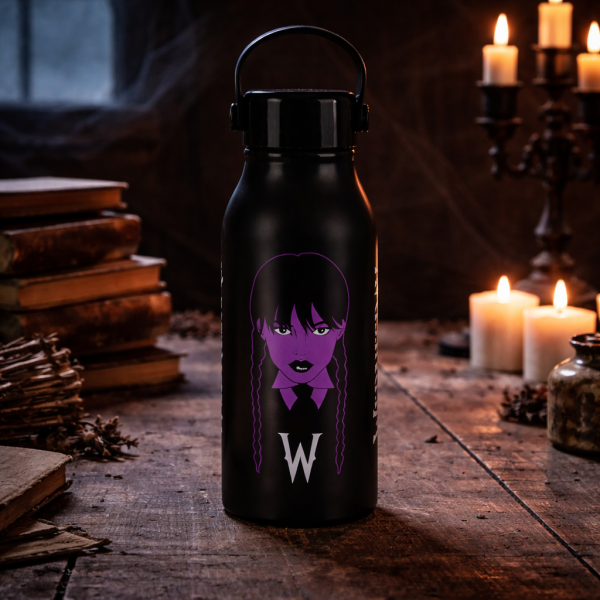 Botella isotérmica Miércoles Addams Karactermania | Frikishop