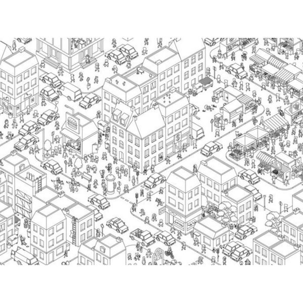 Juego de Mesa Micro Macro Crime City – Juego Cooperativo de Investigación Spiel des Jahres 2021