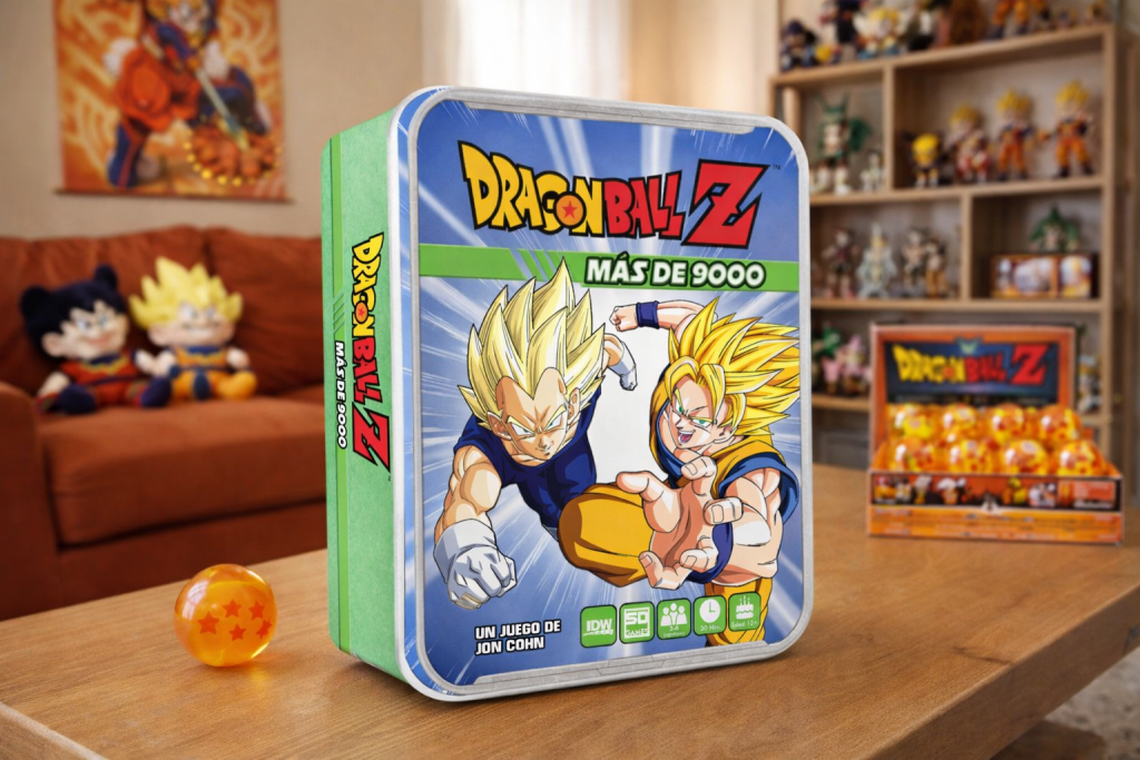 Juego de Mesa Dragon Ball Z Más de 9000 – Juego de Faroleo y Deducción PEGI 12