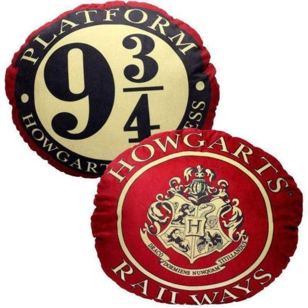 Cojín Redondo Harry Potter Andén 9 ¾ SD Toys 45 cm – Cojín Decorativo Hogwarts