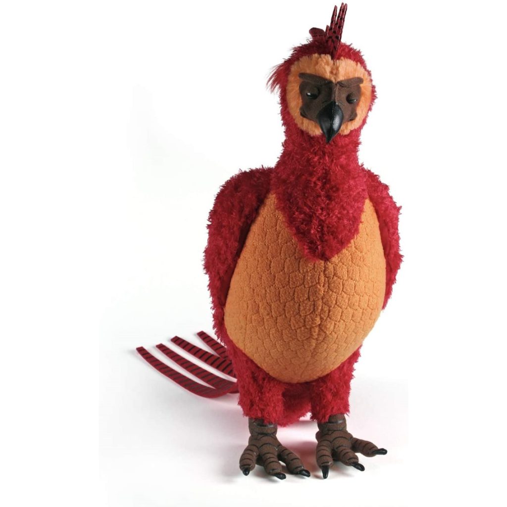 Peluche Fawkes Fénix Harry Potter 30 cm The Noble Collection Oficial