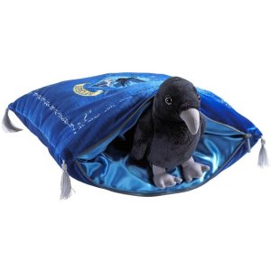 Peluche Cuervo Ravenclaw Harry Potter + Cojín Noble Collection Oficial