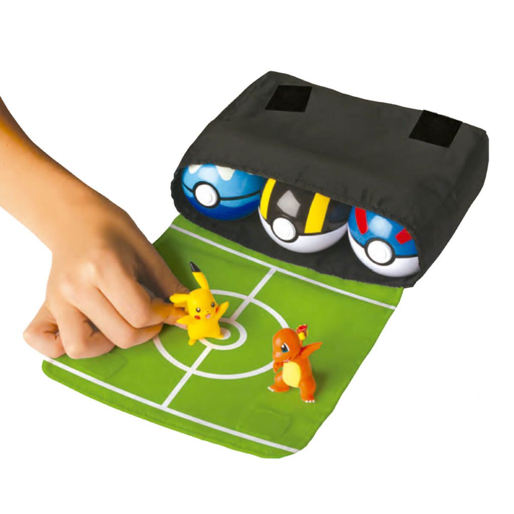 Bandolera Pokémon Arena de Combate Bolsa Pokéballs Transformable | Frikishop