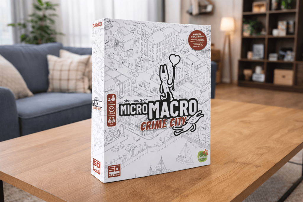 Juego de mesa Micro Macro Crime City