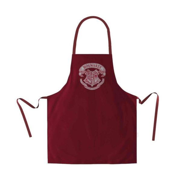 Delantal Hogwarts Harry Potter Oficial SD Toys Cocina Escudo Hogwarts
