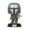 Funko Pop Mandalorian con Grogu #818 Figura Star Wars Coleccionable