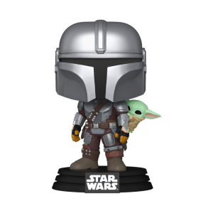 Funko Pop Mandalorian con Grogu #818 Figura Star Wars Coleccionable