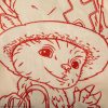 Tote Bag One Piece Netflix Chopper Boceto Bolsa Anime Reutilizable