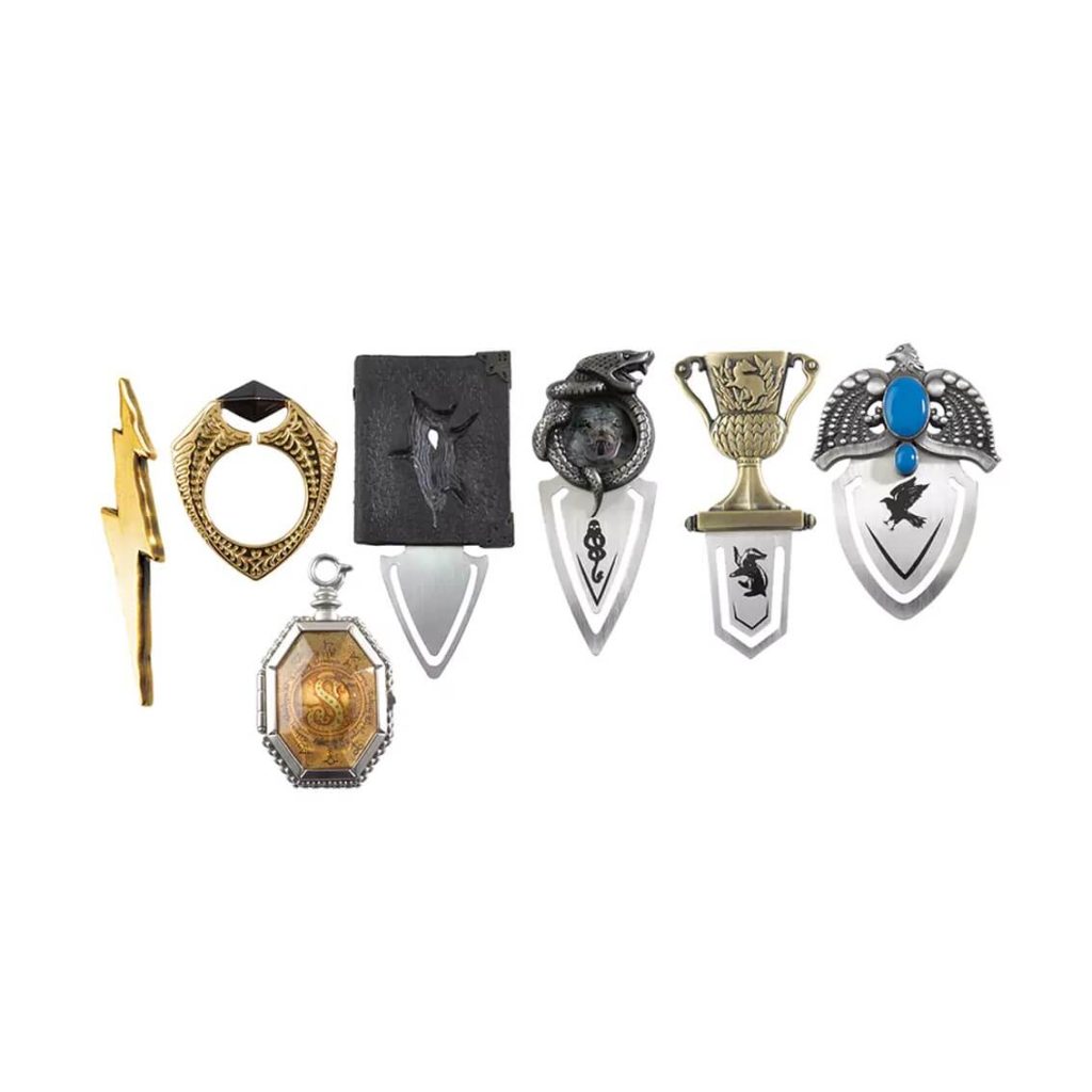 Colección Marca-Páginas Harry Potter Horrocruxes The Noble Collection 7 Unidades