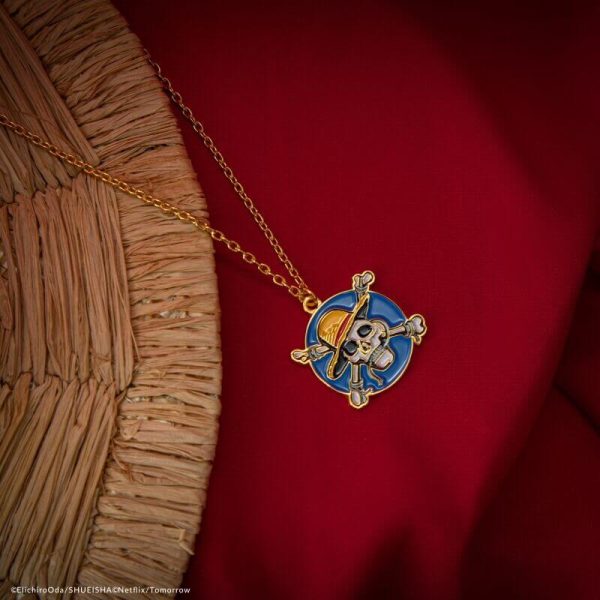 Collar One Piece Monkey D. Luffy Logo Oficial Cinereplicas