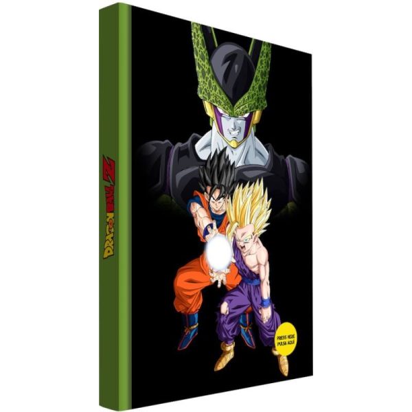 Libreta Dragon Ball Z con luz