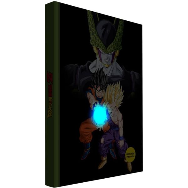 Libreta Dragon Ball Z con luz