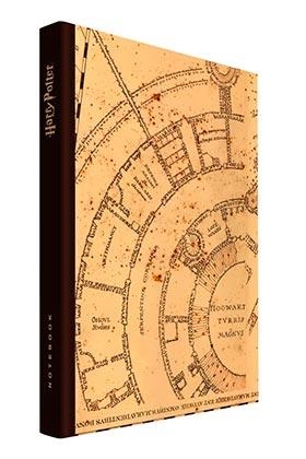 Libreta Harry Potter: Mapa del merodeador con luz