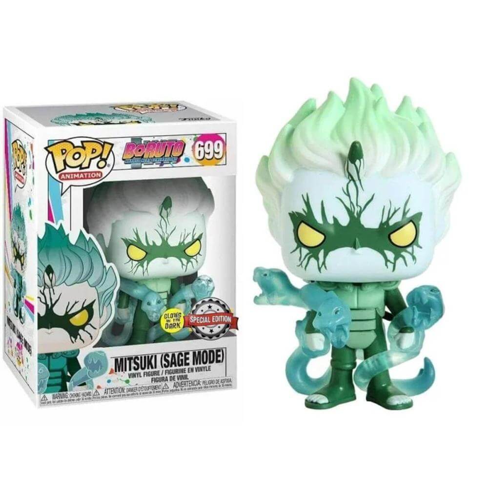 Funko Pop Boruto Mitsuki 699 (Brilla en la oscuridad)