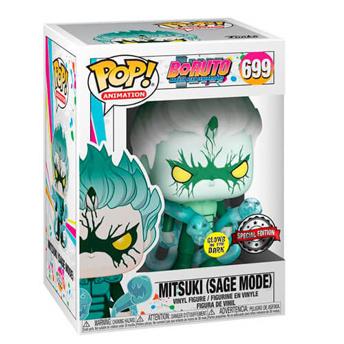 Funko Pop Boruto Mitsuki 699 (Brilla en la oscuridad)
