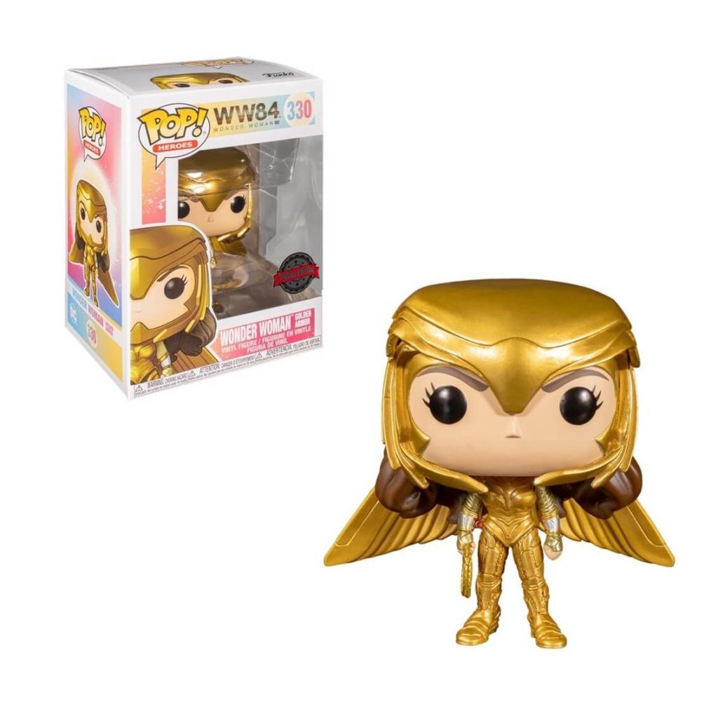 Funko Pop Wonder Woman 1984 Traje Dorado 46661
