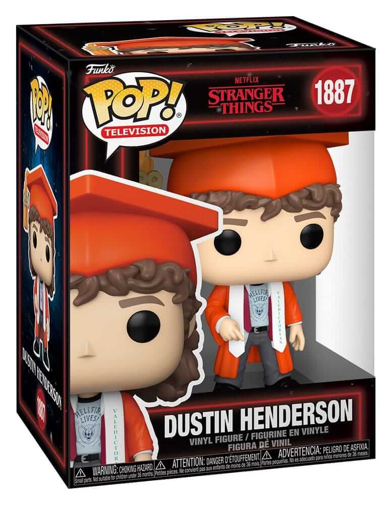 Funko Pop Stranger Things Dustin Henderson 1887