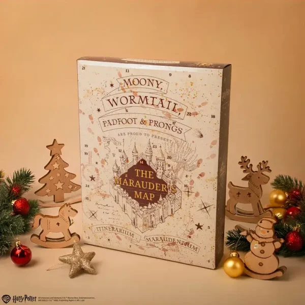 Calendario adviento Harry Potter mapa del merodeador