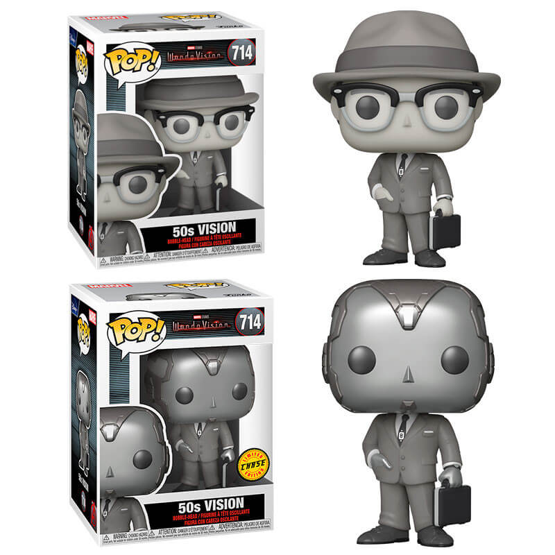 Funko Pop Vision WandaVision Marvel – Posibilidad Chase 714