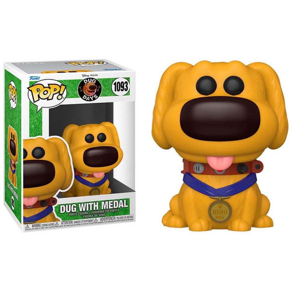 Funko Pop Dug con Medalla 1093 – Disney Pixar