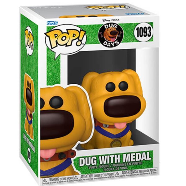 Funko Pop Dug con Medalla 1093 – Disney Pixar