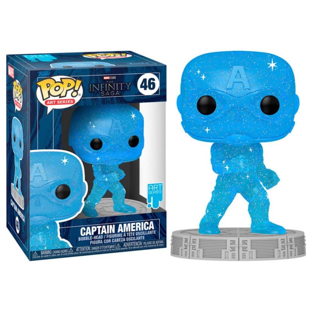 Funko Pop Capitán América Gema del Espacio – Marvel 46