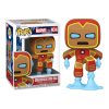 Funko Pop Gingerbread Iron Man 934 – Marvel Navidad
