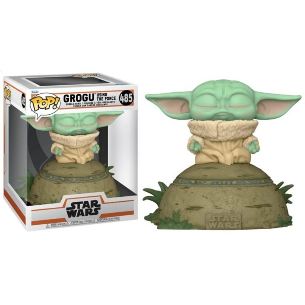 Funko Pop Grogu Usando la Fuerza 485 – The Mandalorian