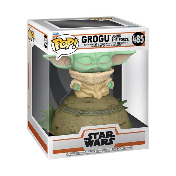 Funko Pop Grogu Usando la Fuerza 485 – The Mandalorian