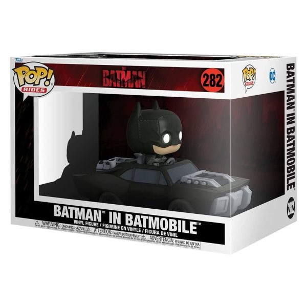Funko Pop Rides Batman en Batmóvil 282 – The Batman