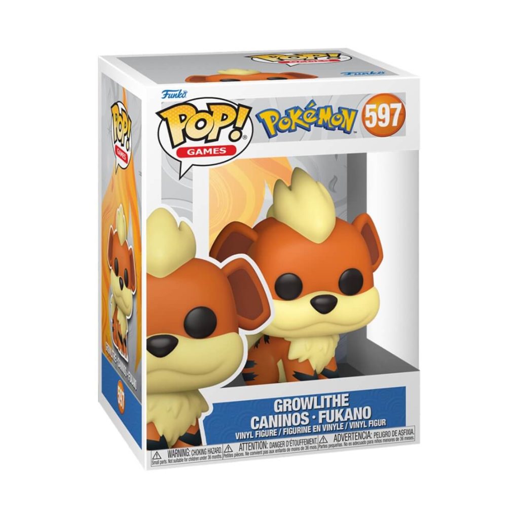 Funko Pop Pokémon Growlithe 597