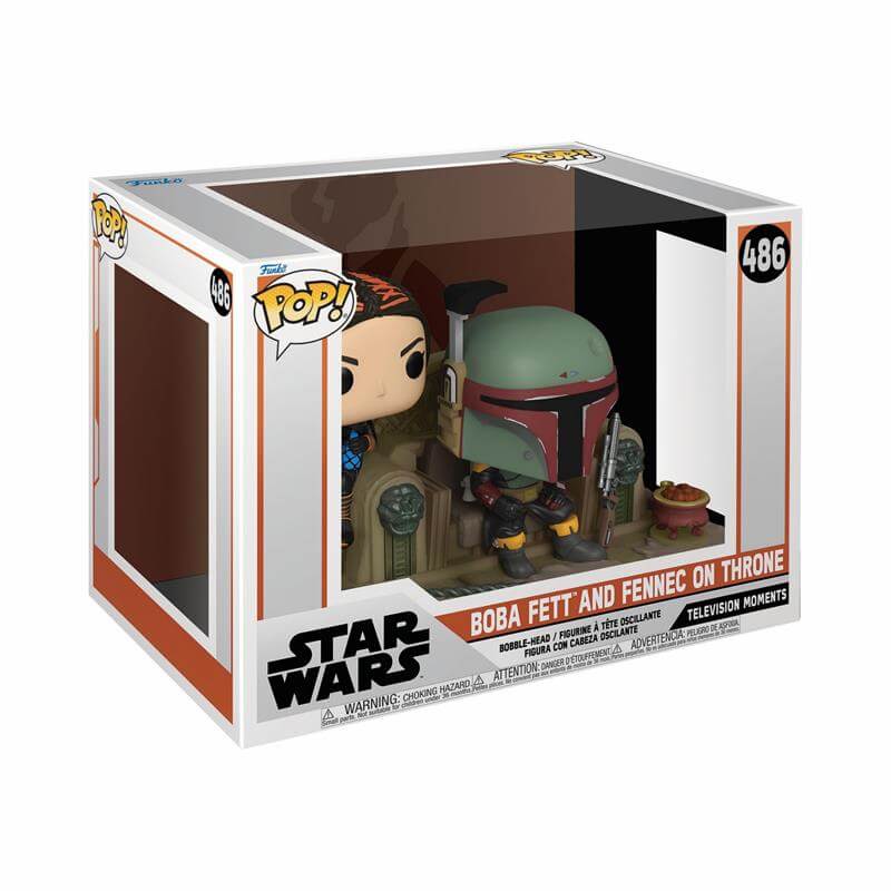 Funko Pop Boba Fett & Fennec Shand – The Mandalorian 486